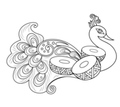 Rangoli coloring pages free coloring pages