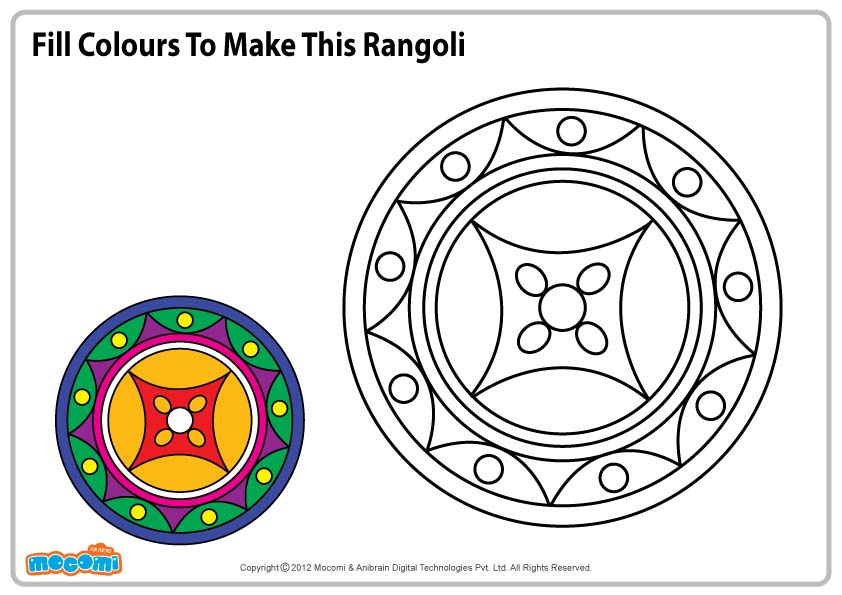 Pattern for rangoli