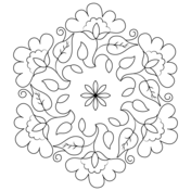 Rangoli coloring pages free coloring pages