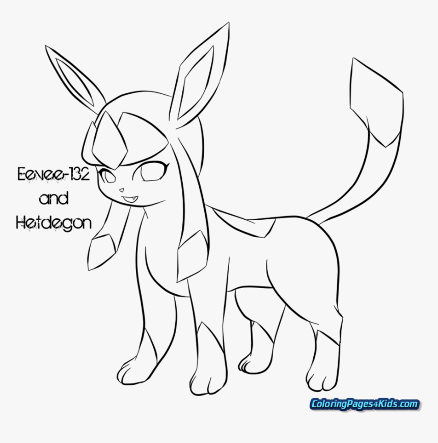 Pokemon eevee evolutions coloring pages