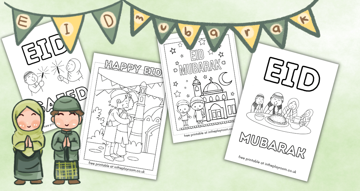 Free printable eid loring pages for kids