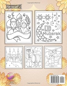 Eid al fitr coloring book happy eid mubarak coloring pages with islamic pictures mosques moon cute boys girls more coloring best way to relax your child coloring cave creative