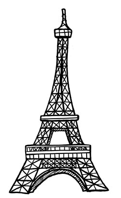 Eiffel tower facts for kids â tims printables