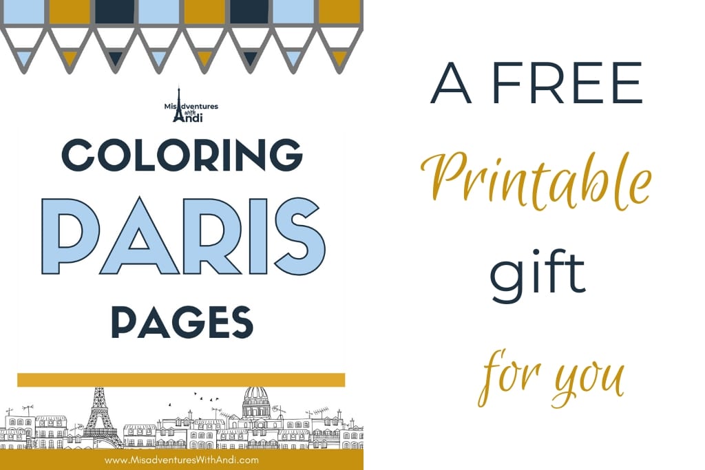 Free paris coloring pages