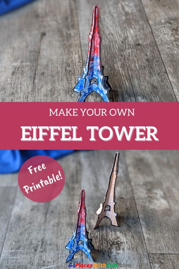 Make your own eiffel tower