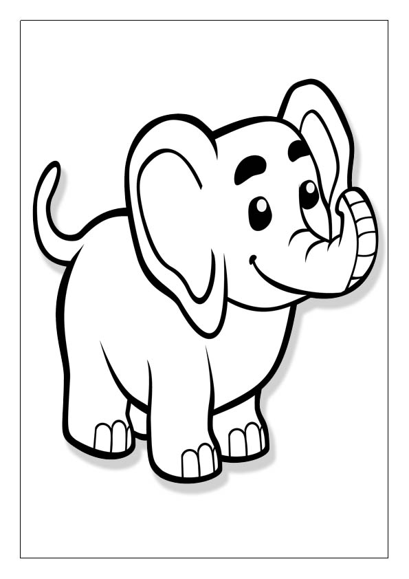 Elephant coloring pages printable coloring sheets