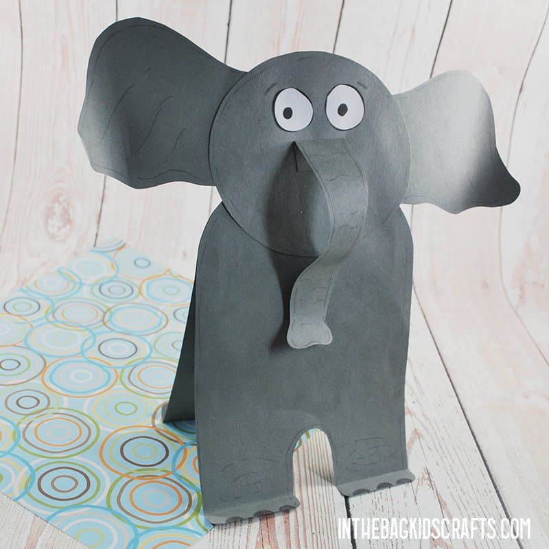 Elephant craft for kids â in the bag kids crafts