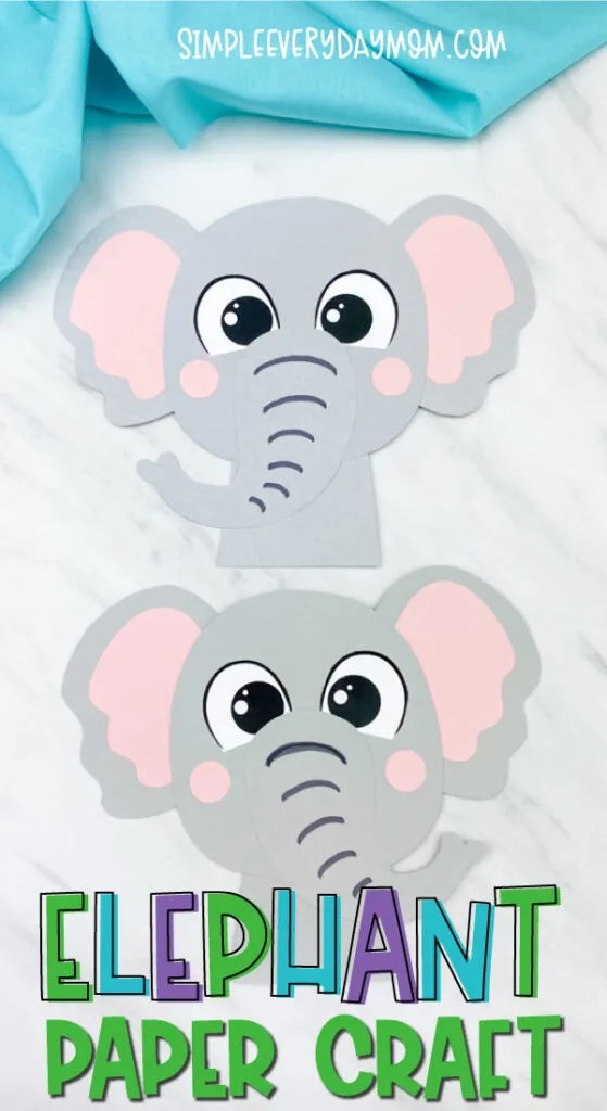 Elephant craft for kids