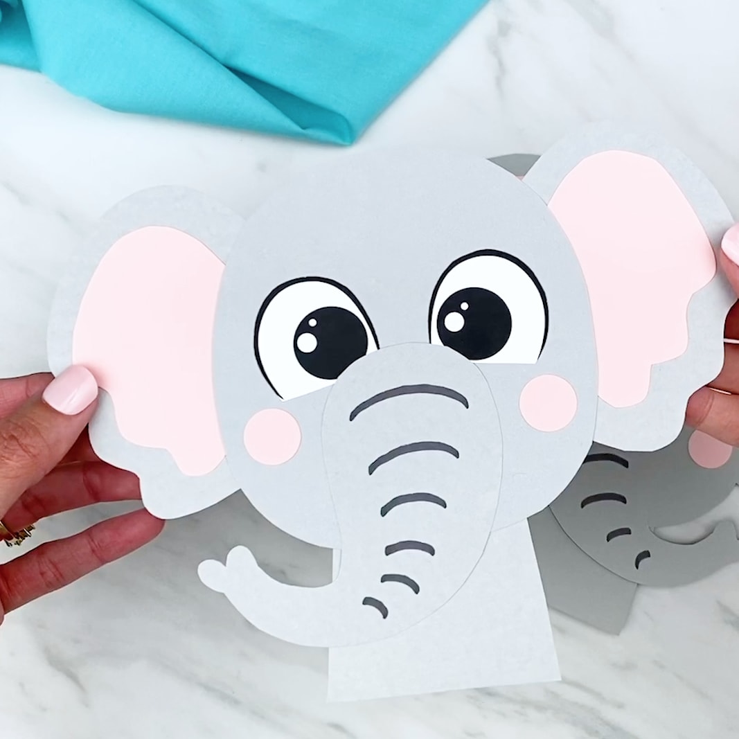 Elephant craft for kids