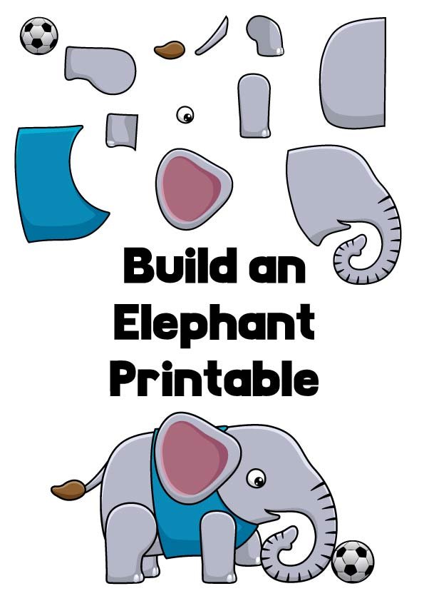 Free pdf build an elephant printable