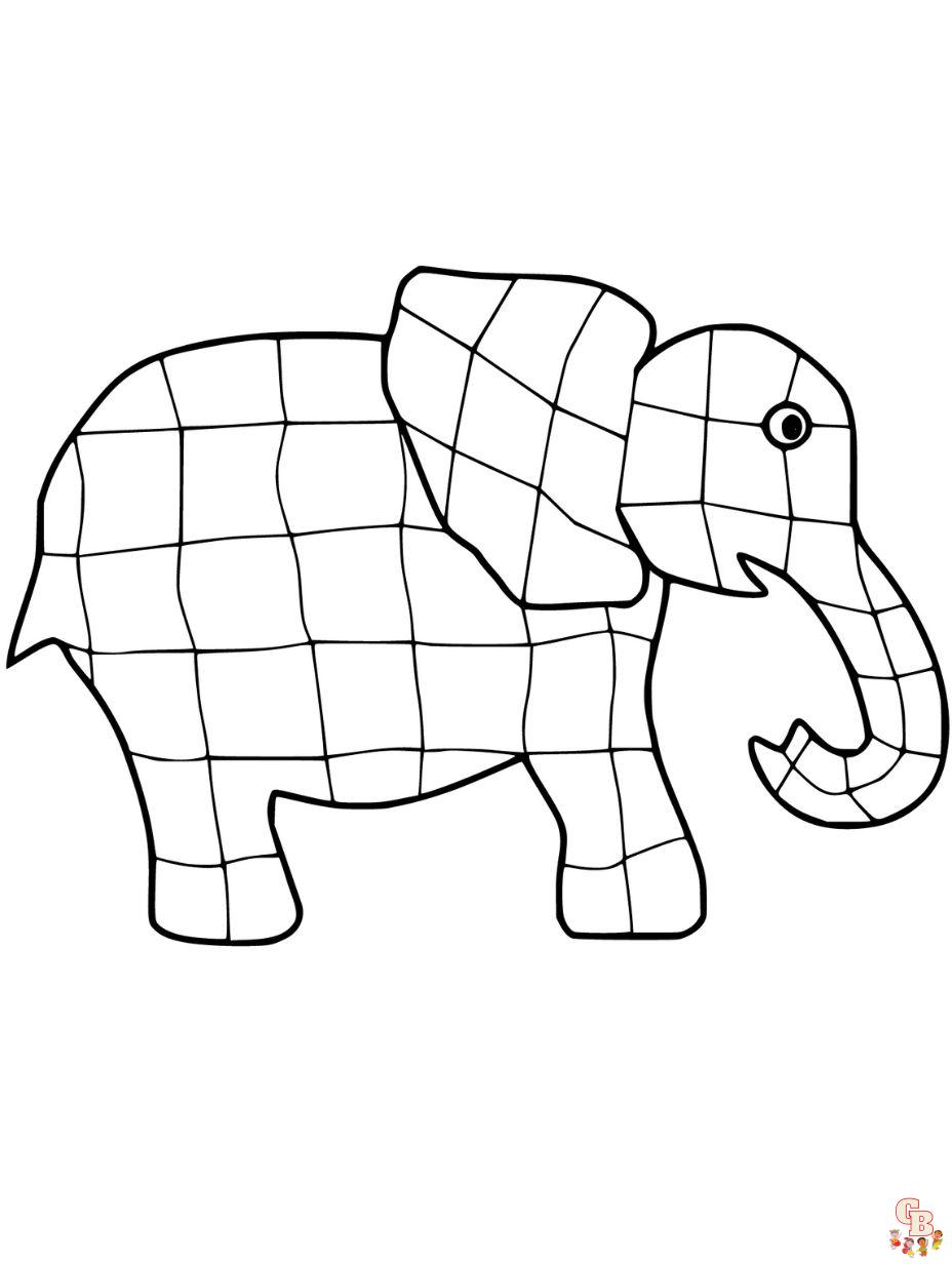 Discover the best elephant coloring pages with