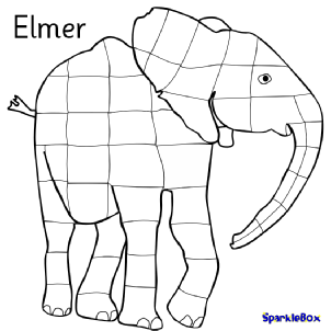 Elmer teaching resources story sack printables