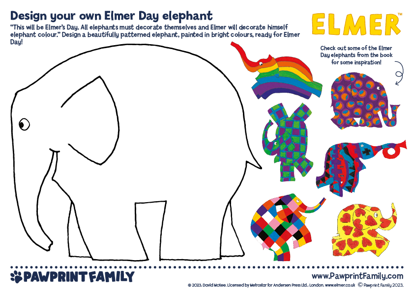 Elmer day elephant