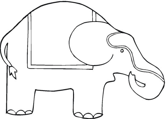 Best elephant coloring pages for kids