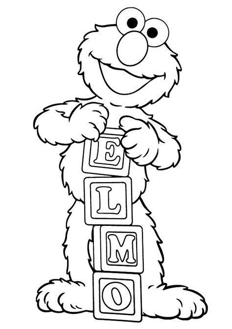 Cute elmo coloring pages for your little ones elmo coloring pages sesame street coloring pages cartoon coloring pages