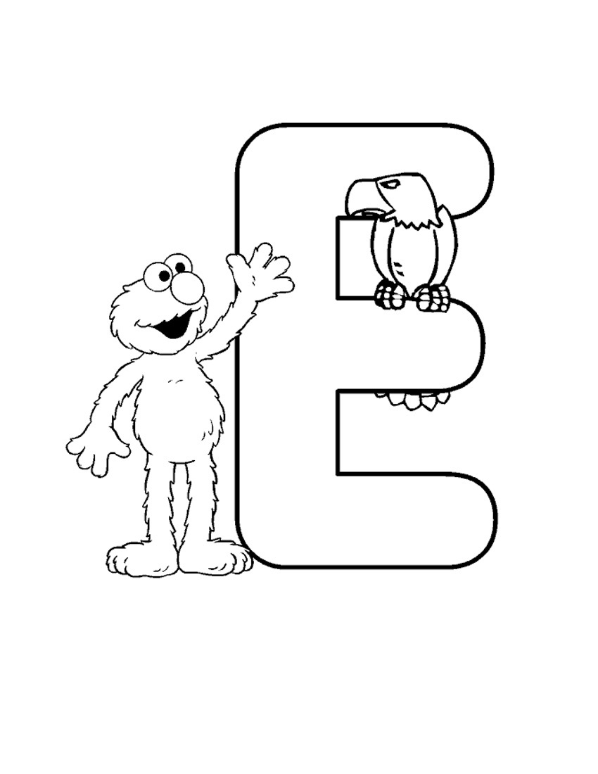 Free printable elmo coloring pages for kids