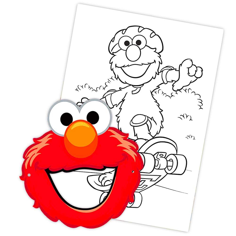 Sesame street coloring book set books