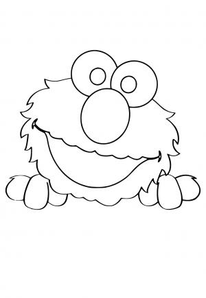 Free printable elmo coloring pages for adults and kids