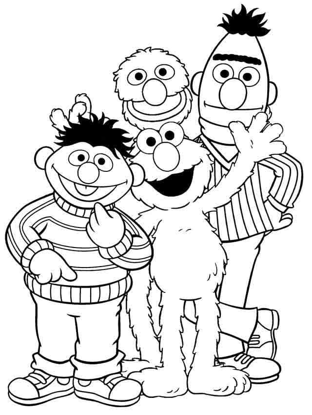 Coloring pages elmo sesame street print for free wonder day â coloring pages for children and adults