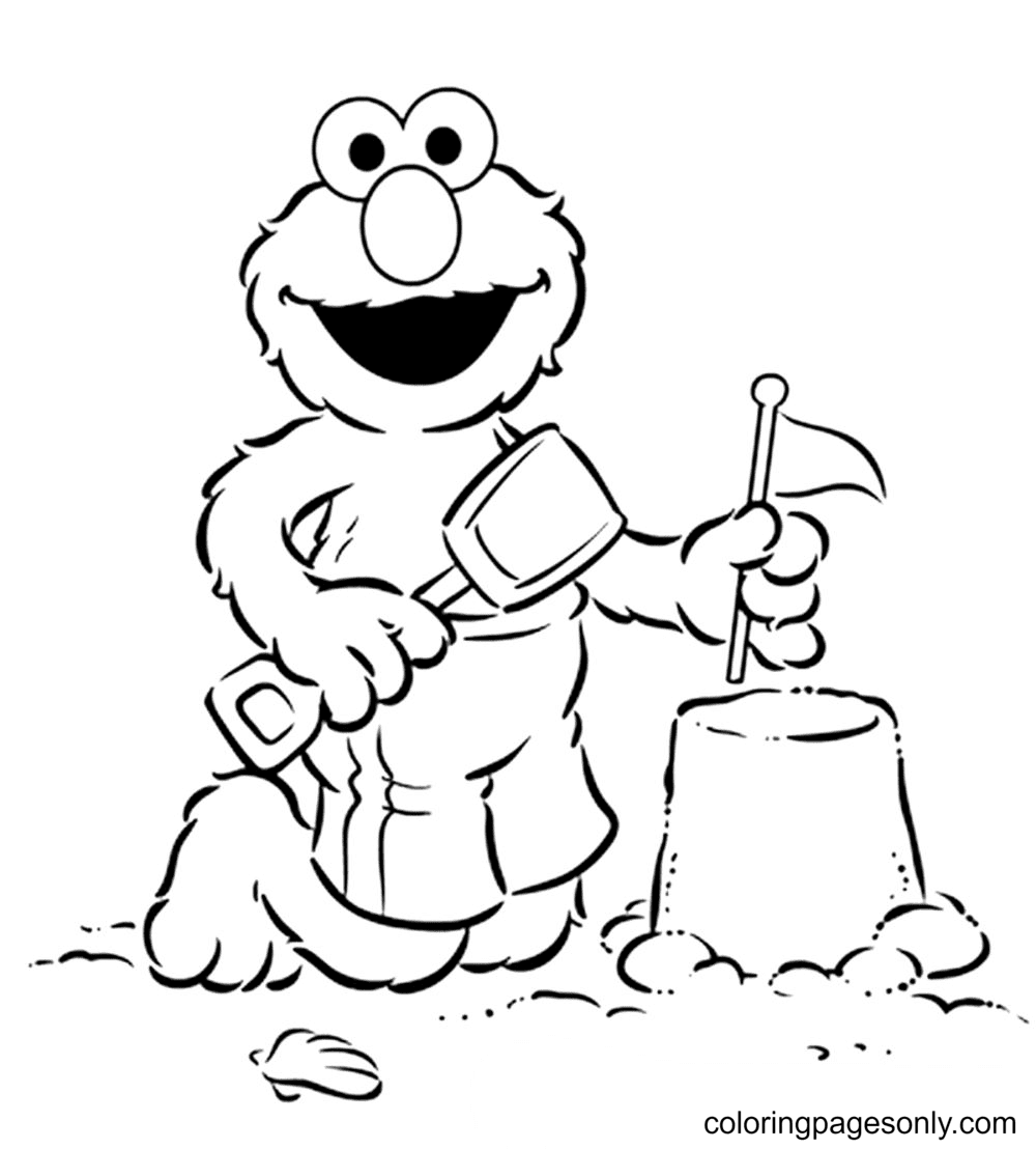 Elmo coloring pages printable for free download