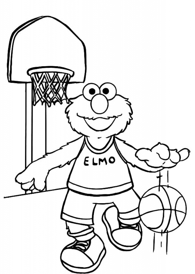 Get this elmo coloring pages fun kids printable