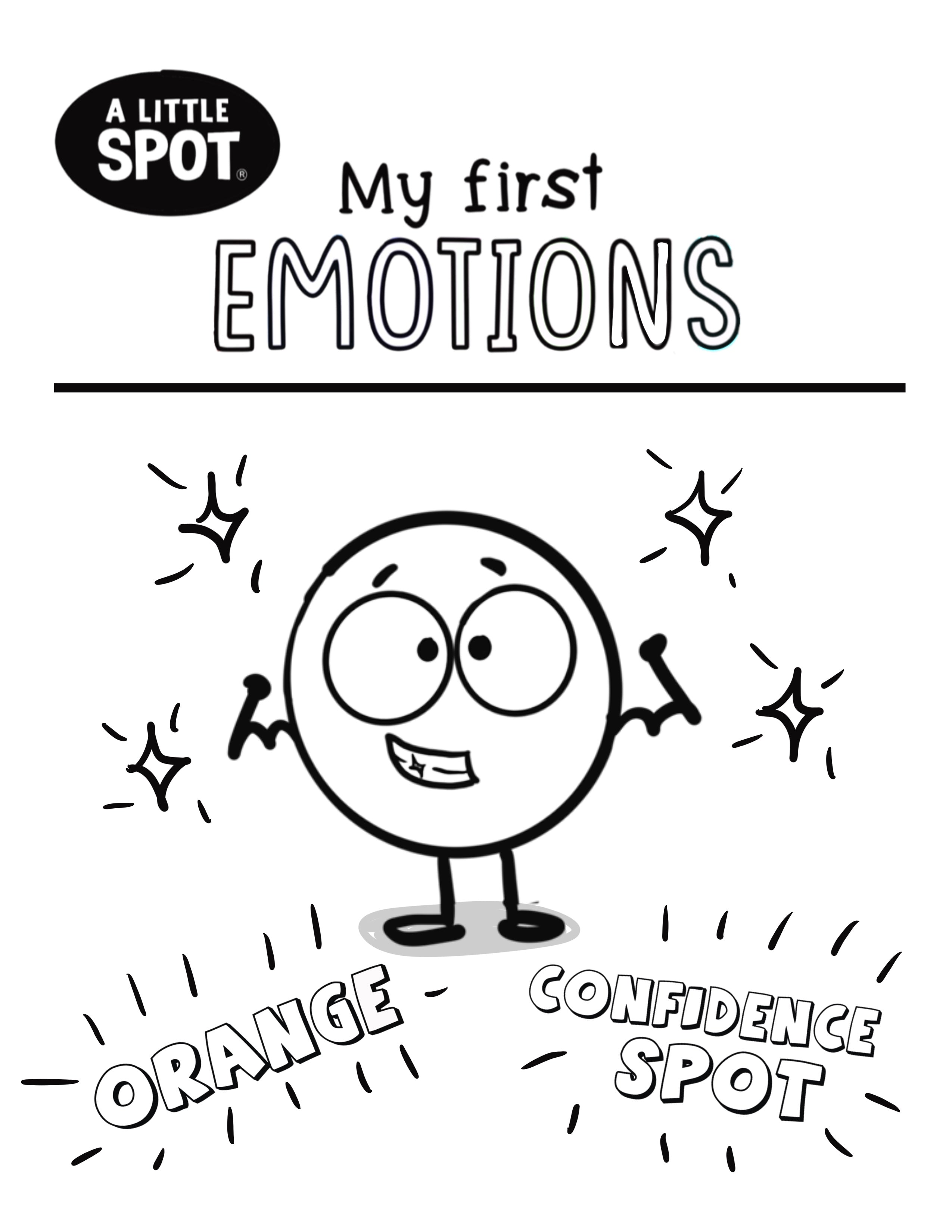 My first emotions coloring sheets â diane alber