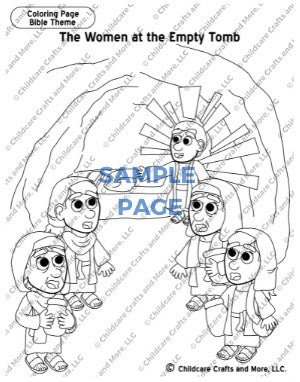 Bible coloring pages â childcare crafts and more llc