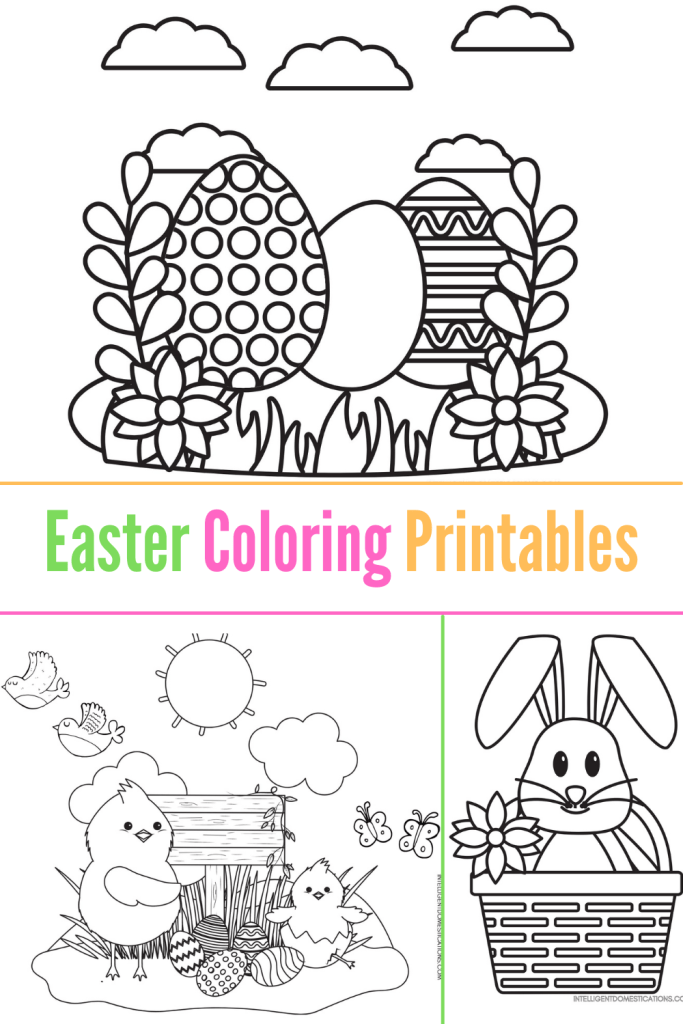 Easter coloring pages free printable