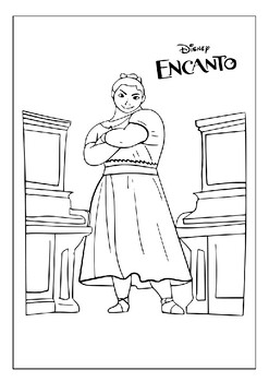 Printable encanto coloring pages adventure start today for enthusiasts