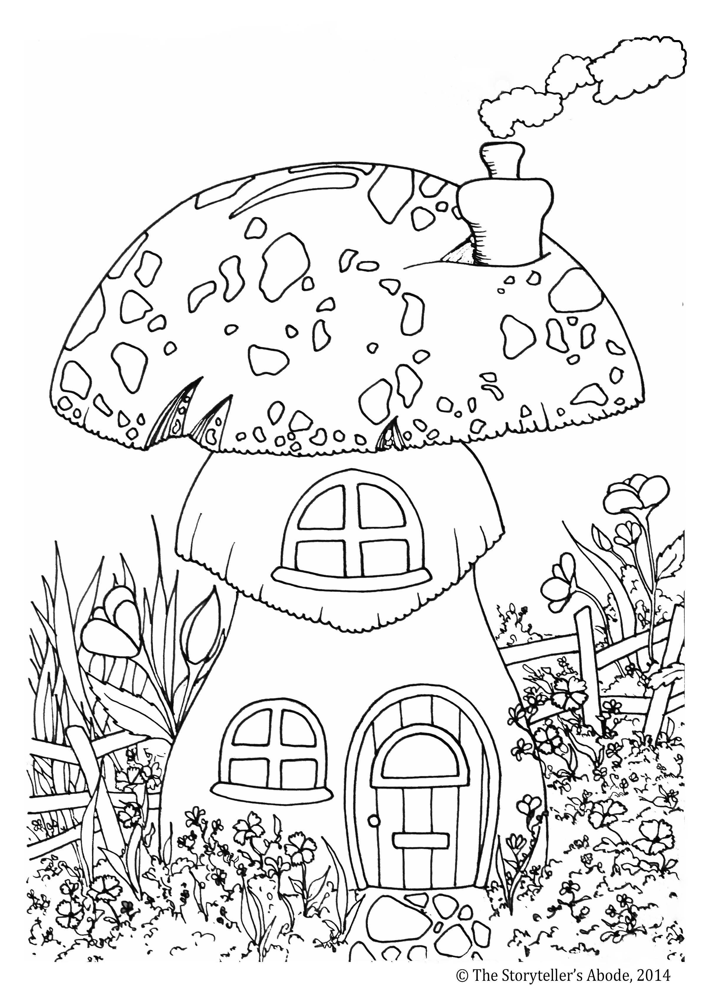 Enchanted forest coloring enchanted forest coloring book forest coloring book