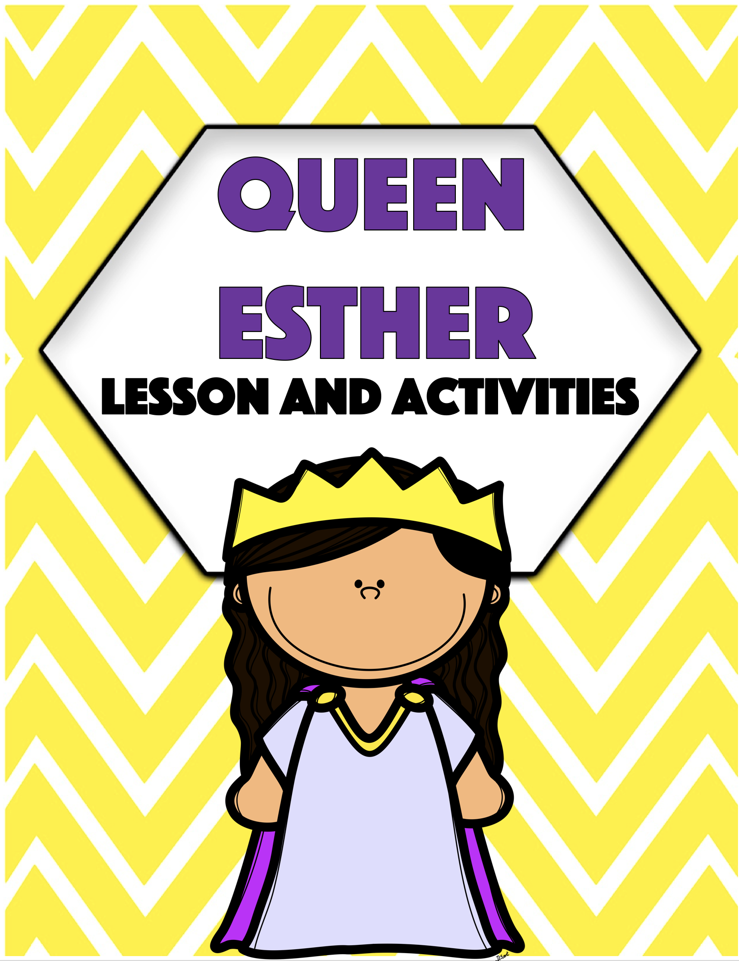 Queen esther bible lesson and activities