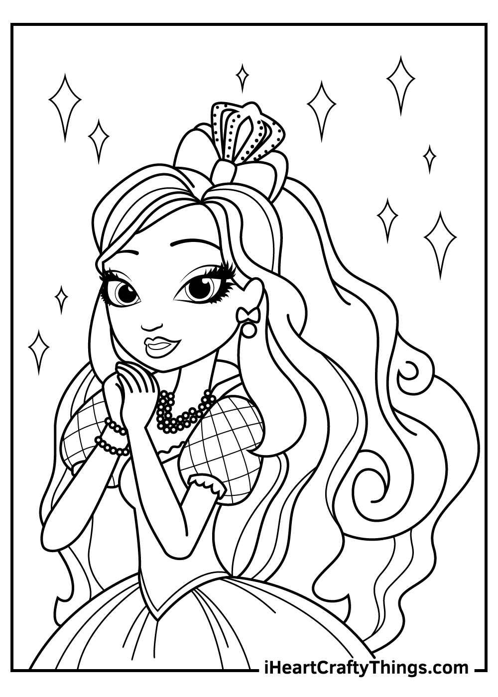 Ever after high coloring pages free printables