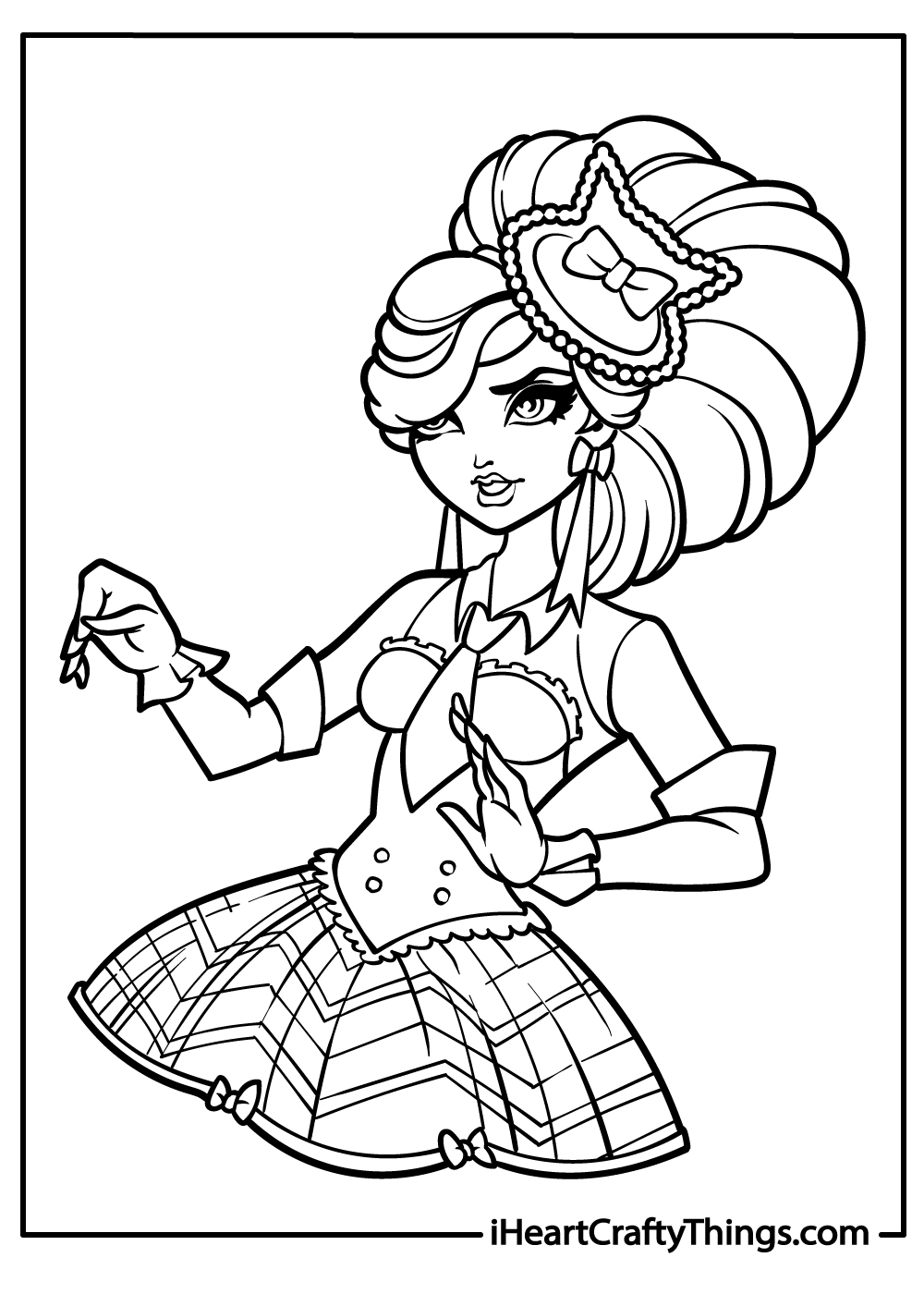 Ever after high coloring pages free printables