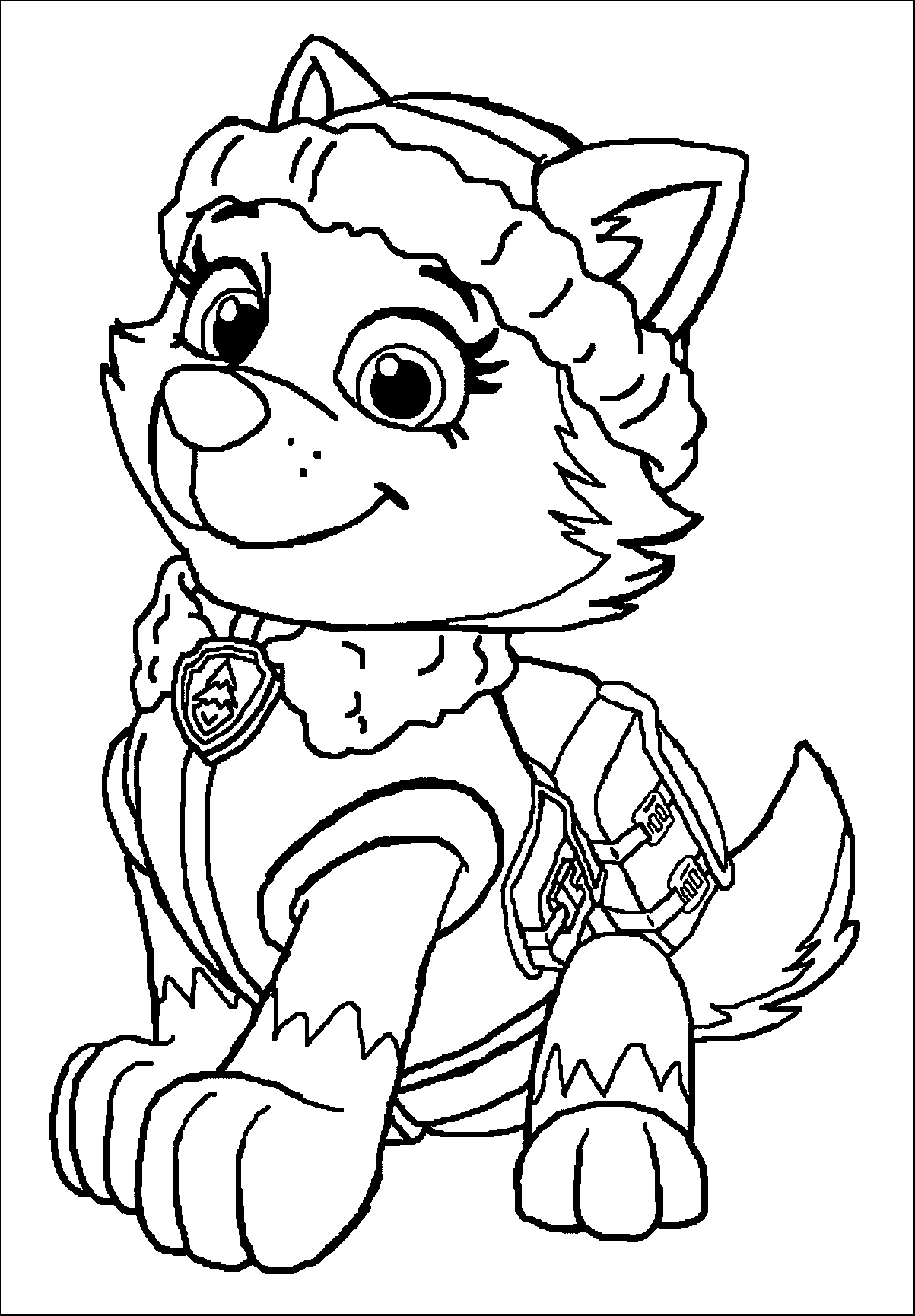 Paw patrol coloring pages