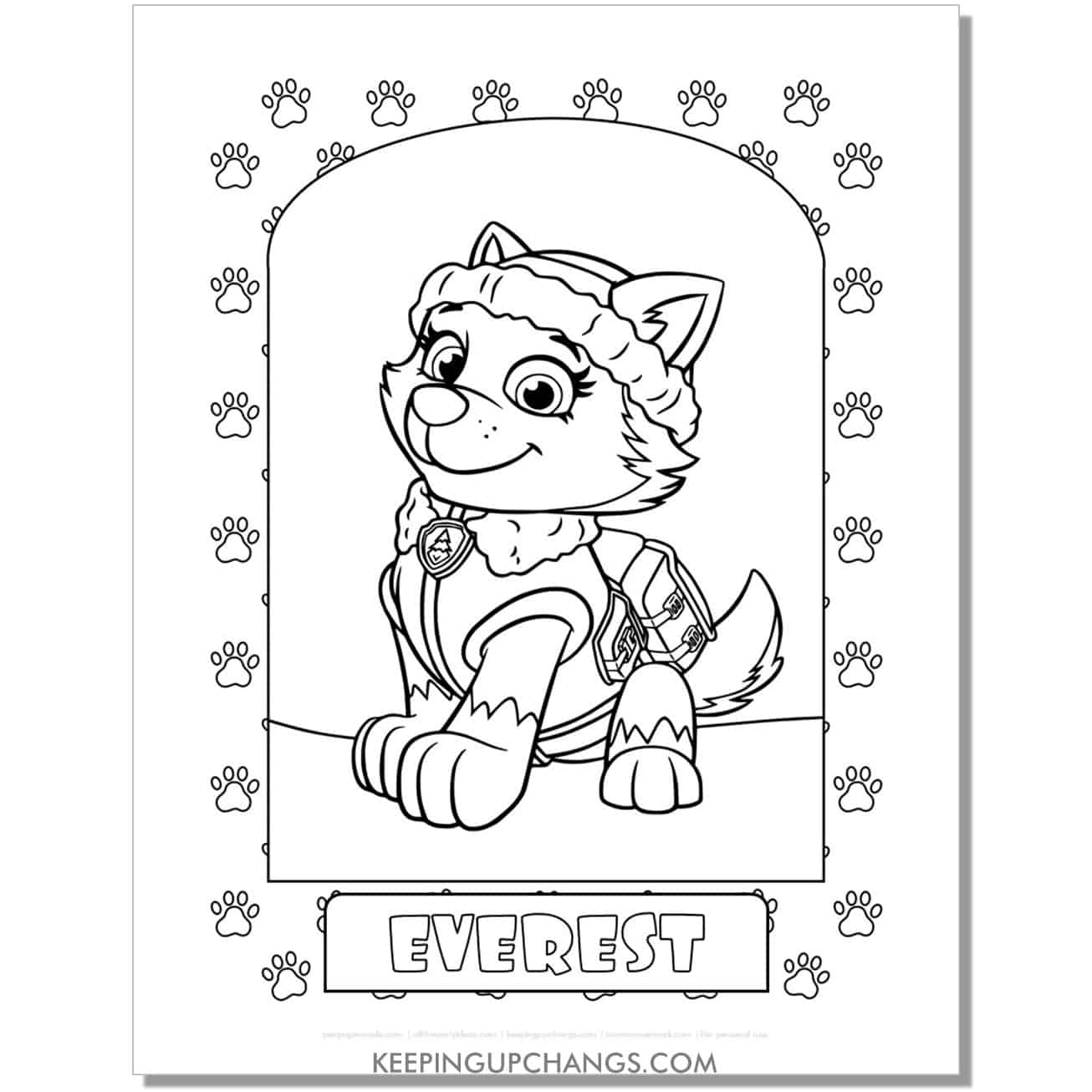 Free paw patrol coloring pages sheets popular printables