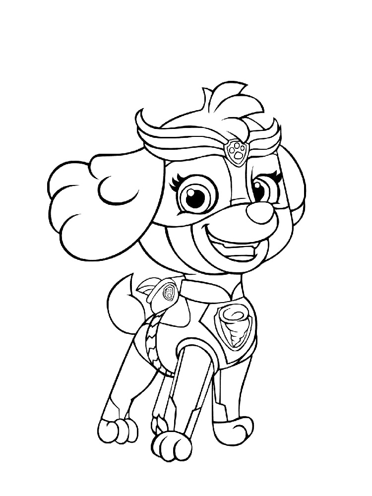 Paw patrol coloring pages