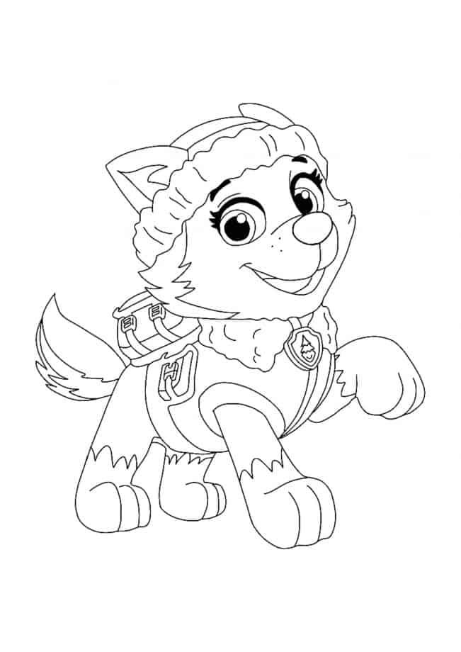 Paw patrol coloring pages