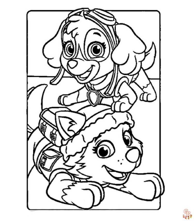 Discover the best free paw patrol coloring pages printable