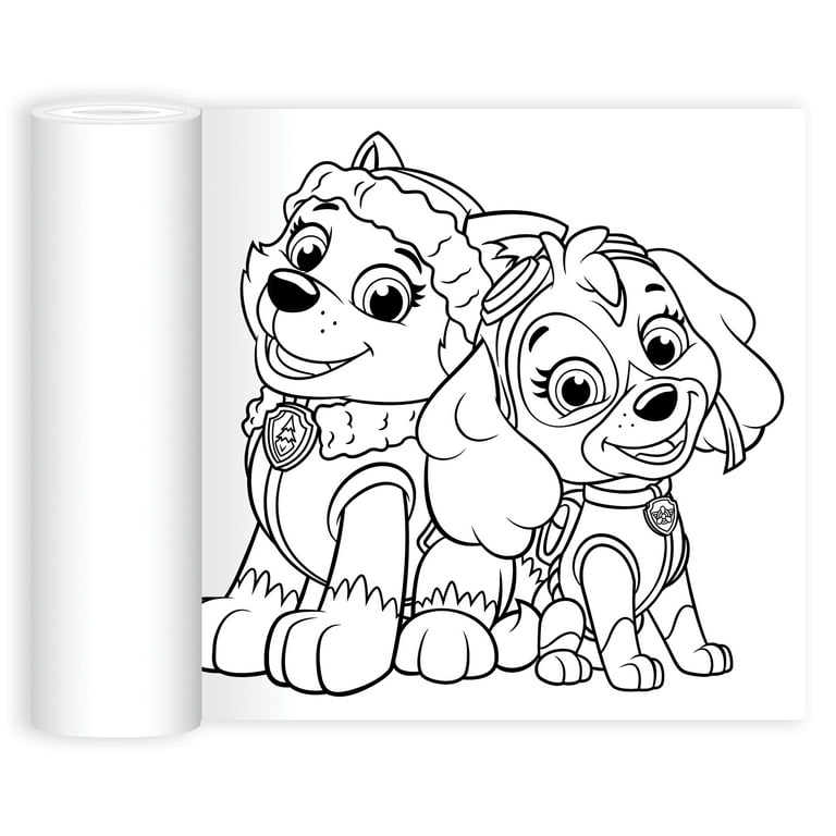 Paw patrol giant coloring set pieces children ages and up