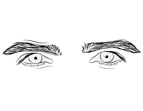 Eyes coloring page free printable coloring pages