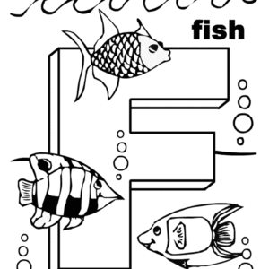 Letter f coloring pages printable for free download