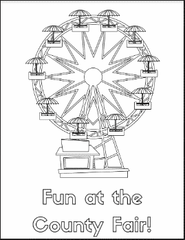 Scavenger hunts for kids and coloring pages