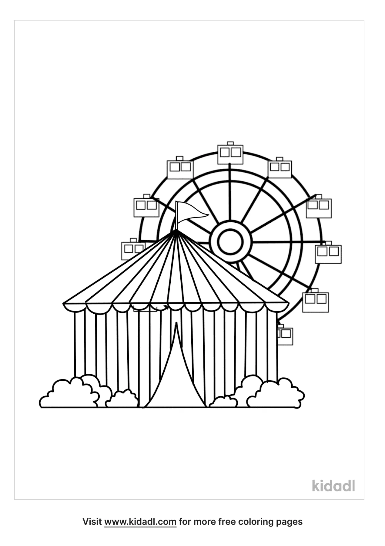 Free fair coloring page coloring page printables