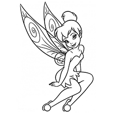 Top free printable beautiful fairy coloring pages online