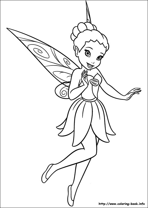 Secret of the wings coloring picture