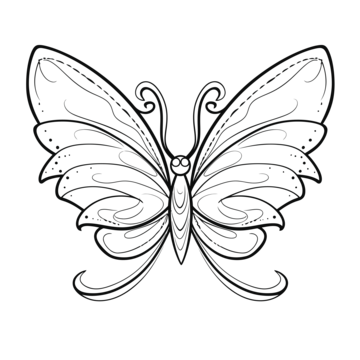 Fairy wing outline png transparent images free download vector files