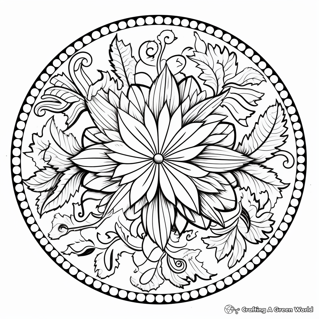 Fall coloring pages for adults