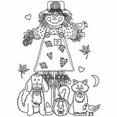 Top free printable fall coloring pages online