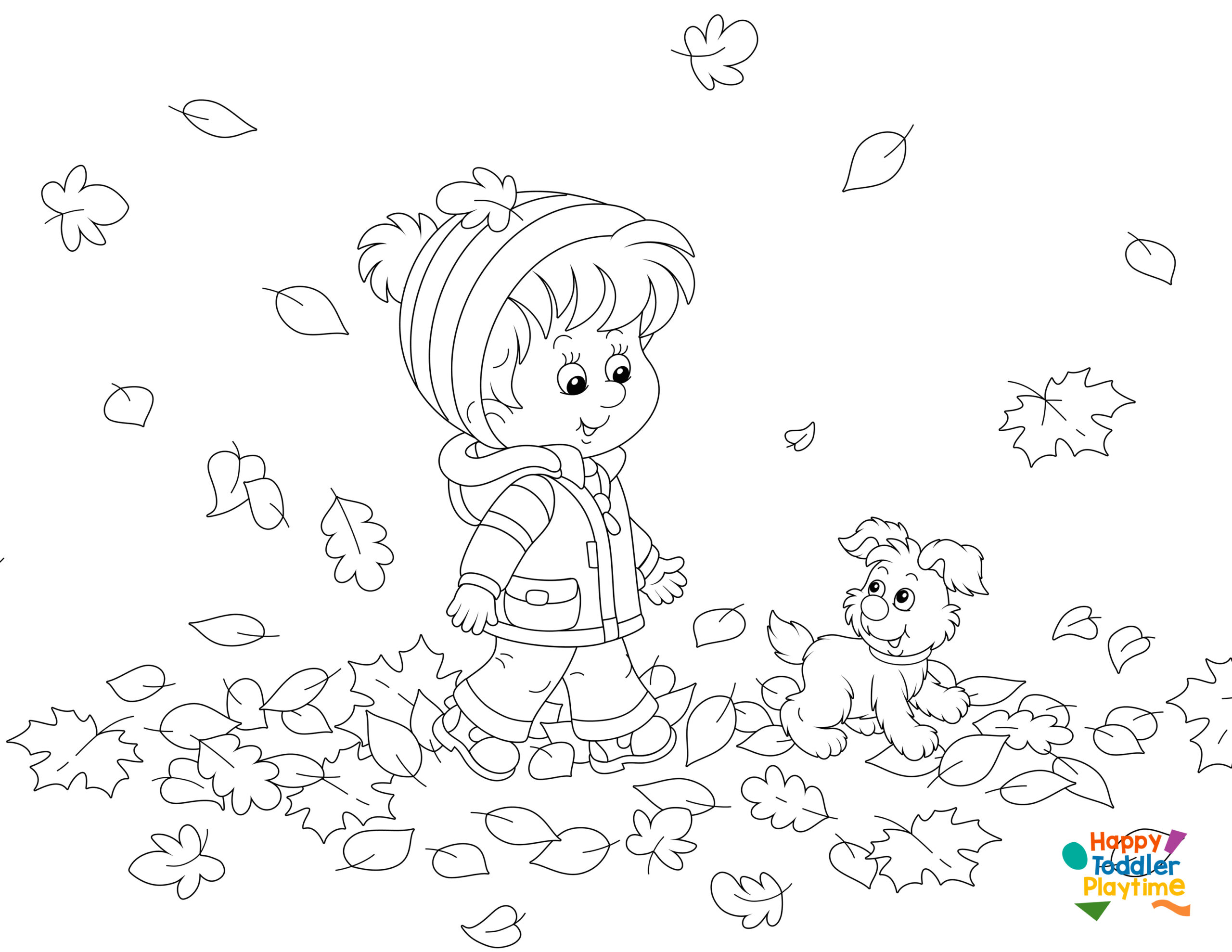 Fantastic fall coloring pages for kids