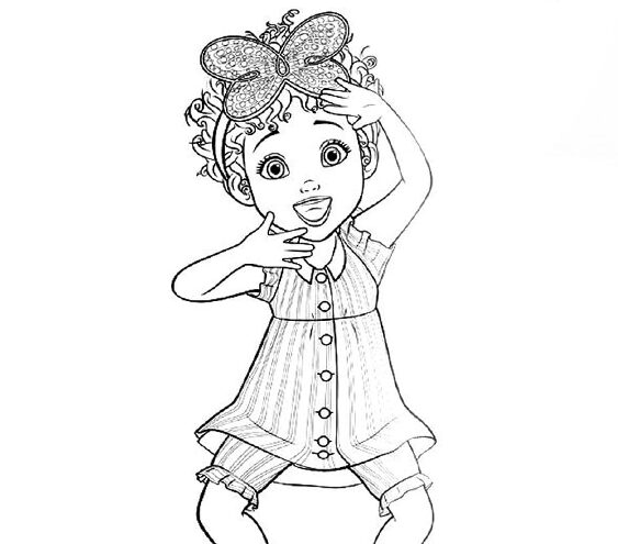 Free easy to print fancy nancy coloring pages